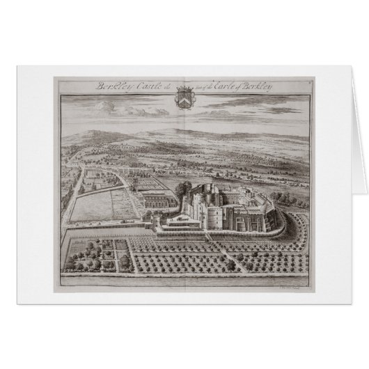 Berkeley Castle, Seat of the Earl of Berkeley (eng Cards (Front Horizontal)