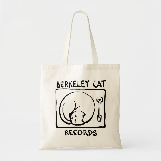Berkeley Cat Logo merch Tote Bag (Front)