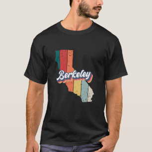 Berkeley City Retro Vintage Hometown California Lo T-Shirt