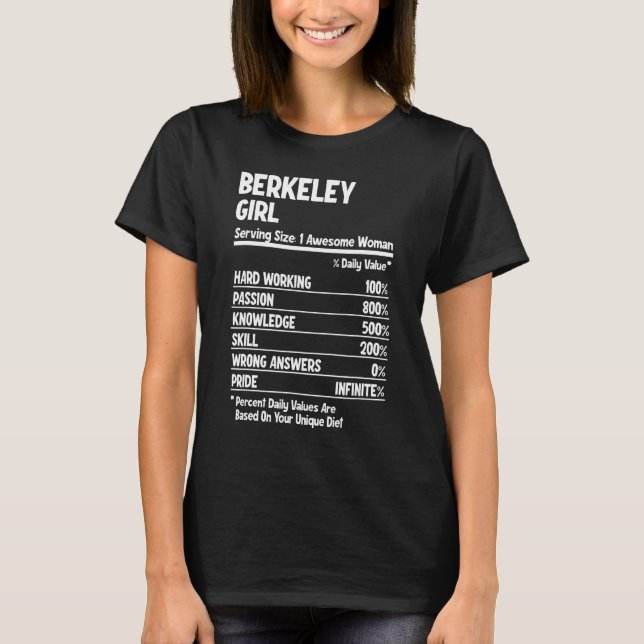 Berkeley Girl T-Shirt (Front)