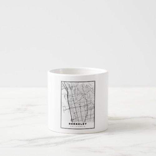 Berkeley Map Espresso Cup