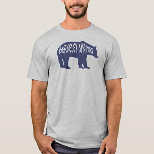 Berkeley Springs West Virginia Bear T_Shirt