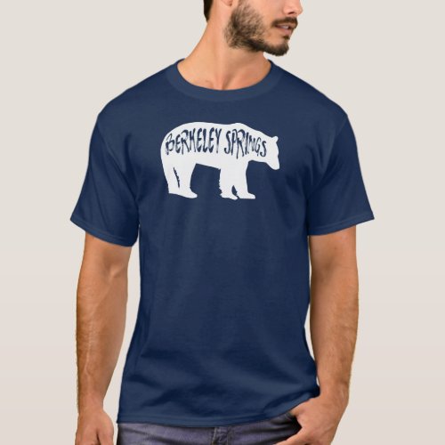 Berkeley Springs West Virginia Bear T_Shirt