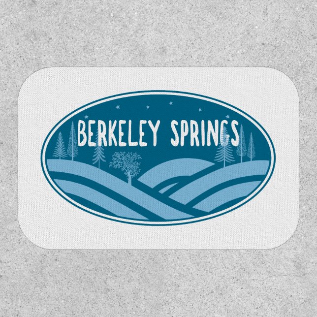 Berkeley Springs West Virginia Outdoors Patch (Front)