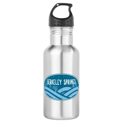 Berkeley Springs West Virginia Outdoors Stainless Steel Water Bottle