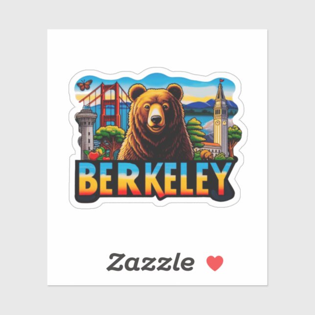Berkeley Sticker (Sheet)