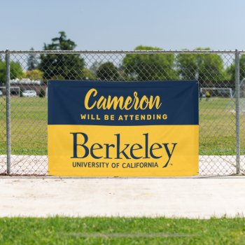 Berkeley Wordmark Banner by ucberkeley at Zazzle