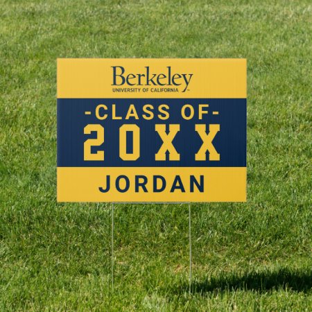 Berkeley Wordmark | Graduate Class Of Sign