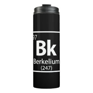 Berkelium - Berkeley Science Periodic Table Thermal Tumbler