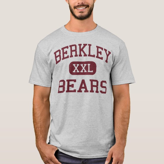 Berkley - Bears - High School - Berkley Michigan T-Shirt (Front)
