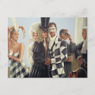 Berkley Hotel Mural - 1 Postcard