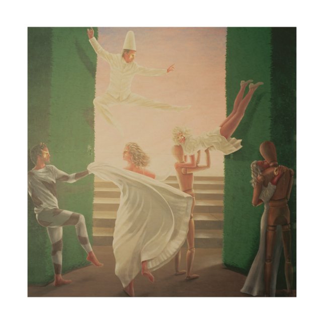 Berkley House Murals - 3 Wood Wall Decor (Front)