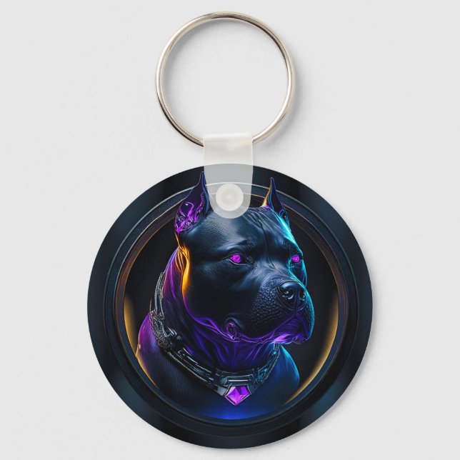 Berkshire Bullies 04a T-Shirt Keychain (Front)