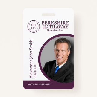 Berkshire Hathaway ID Card Badge