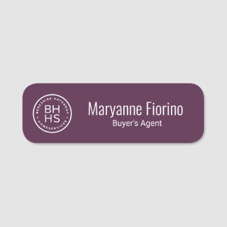 Berkshire Hathaway Name Tag