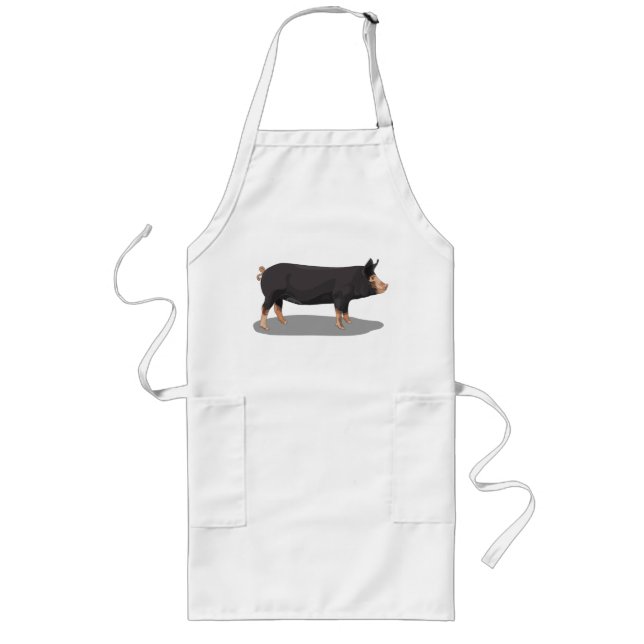 Berkshire Pig Long Apron (Front)