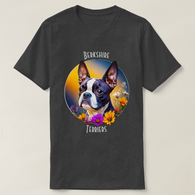Berkshire Terriers 01 T-Shirt (Design Front)