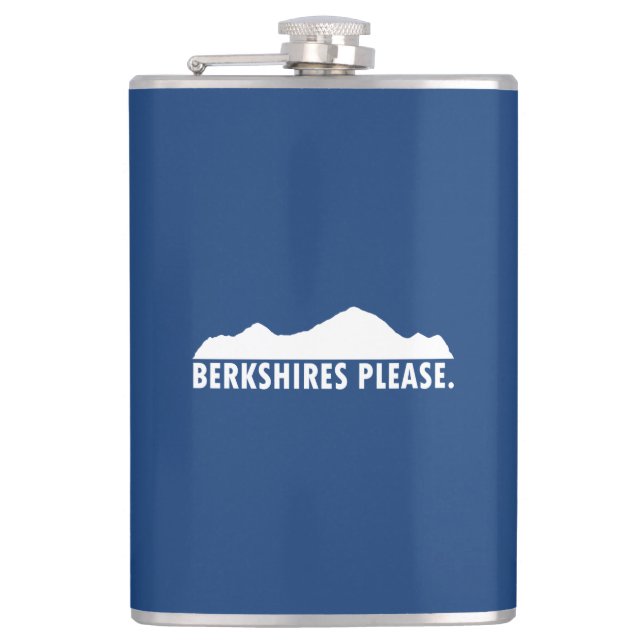 Berkshires Please Flask (Front)