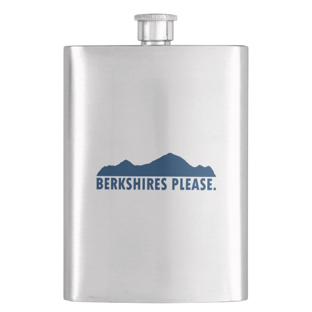 Berkshires Please Flask (Front)