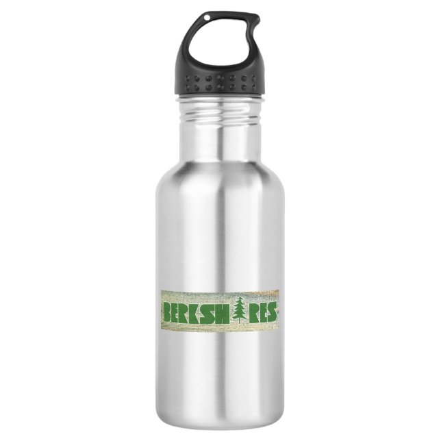 Berkshires Stainless Steel Water Bottle (Front)