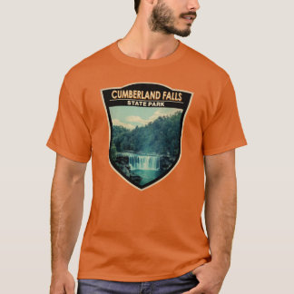 berland Falls State Park Kentucky Badge Oversized T-Shirt