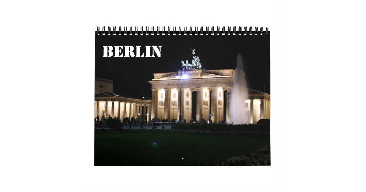 berlin 2021 calendar | Zazzle.com