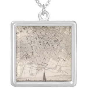 Berlin 2 silver plated necklace
