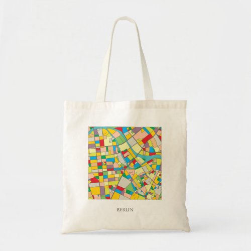 Berlin Abstract Tote Bag Berlin Bag