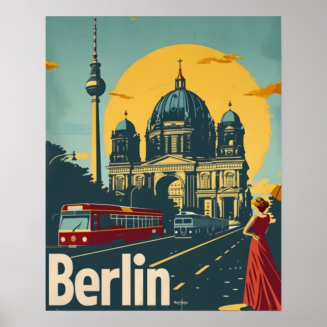 Berlin Art Deco Poster (Front)