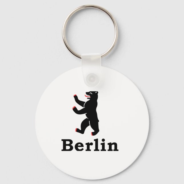 Berlin Bear Keychain (Front)