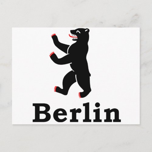 Berlin Bear Postcard