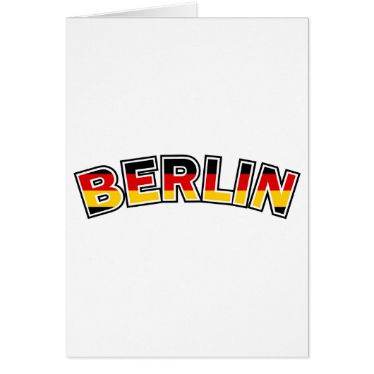 Berlin Cards (Front)