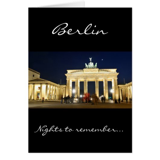 Berlin Cards (Front)