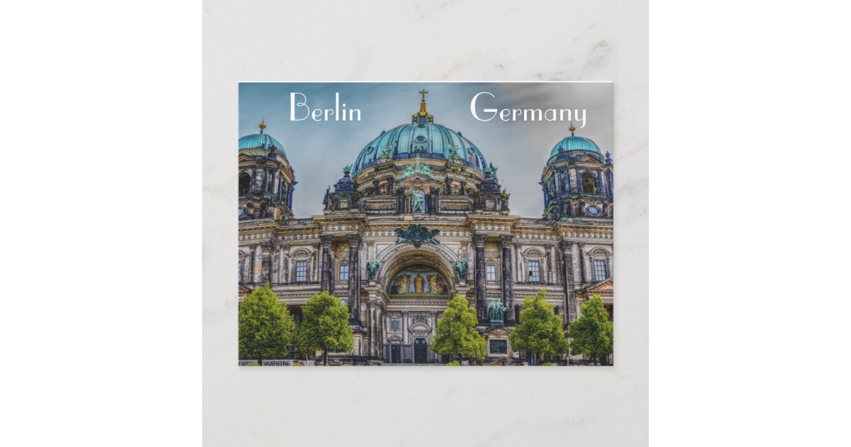 Berlin Cathedral Berlin Germany Postcard | Zazzle