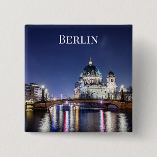 Berlin Cathedral in Berlin, Germany Button