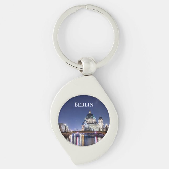 Berlin Cathedral in Berlin, Germany Keychain (Front)
