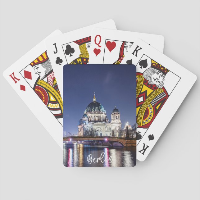 Berlin Cathedral in Berlin, Germany Poker Cards (Back)