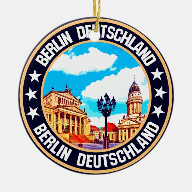 Berlin                                             ceramic ornament (Front)