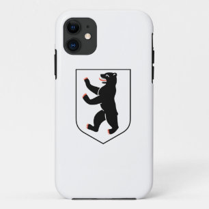 Berlin city symbol germany flag bear emblem iPhone 11 case