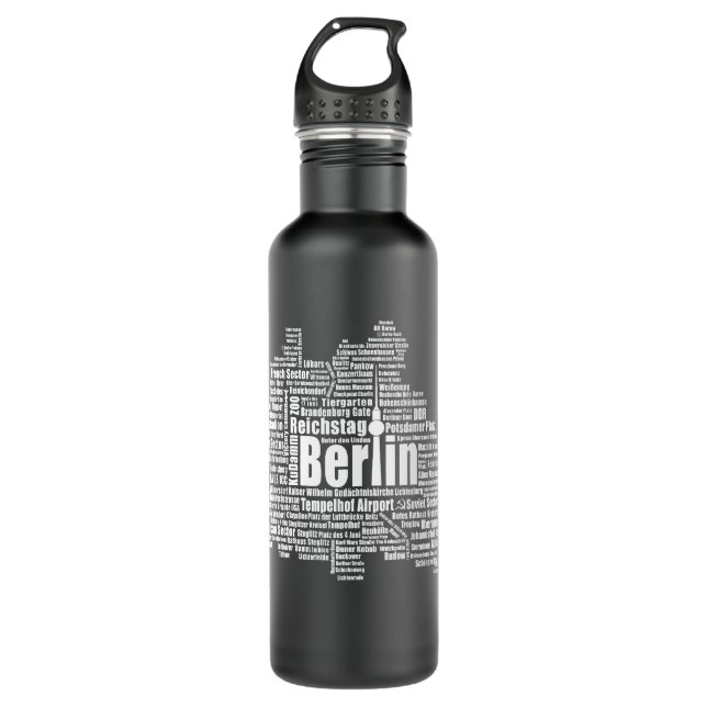 Berlin Cloud Water Bottle (Front)