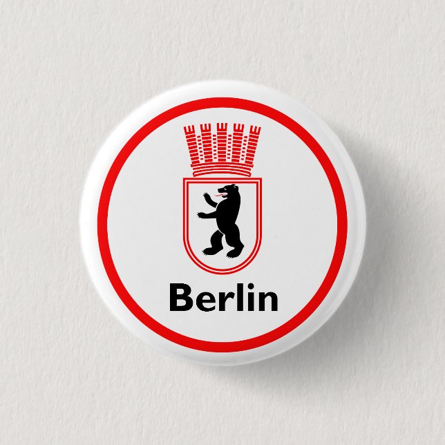 Berlin Coat of Arms Button (Front)