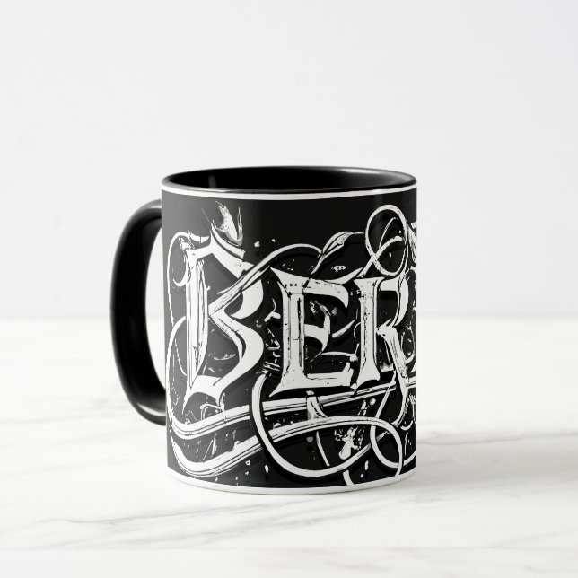Berlin Coffee Mug - Heavy Metal Music Berlin (Front Left)