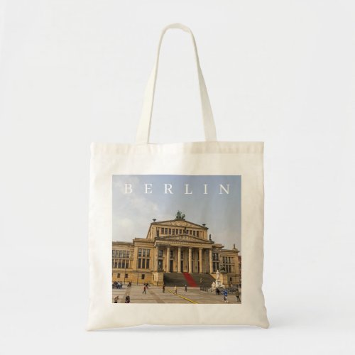 Berlin Concert Hall view tote bag