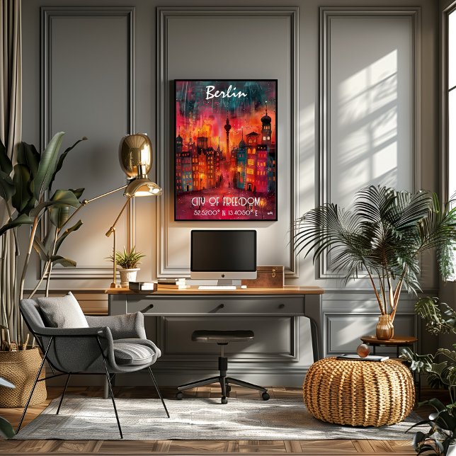 Berlin Contemporary Art: City of Freedom Poster (Creator Uploaded)