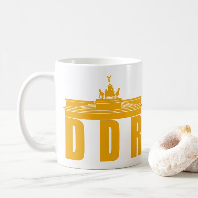 BERLIN DDR COFFEE MUG (With Donut)