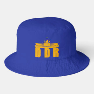 BERLIN DDR Metal Lunch Box Bucket Hat