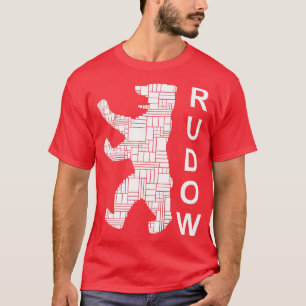 Berlin Design Berlin Bear I Love Rudow Premium T-Shirt