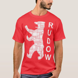 Berlin Design Berlin Bear I Love Rudow Premium T-Shirt