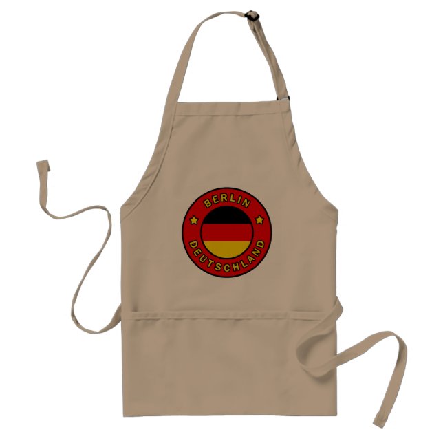 Berlin Deutschland Adult Apron (Front)