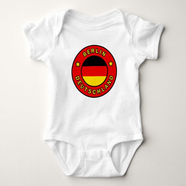 Berlin Deutschland Baby Bodysuit (Front)